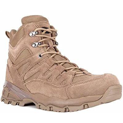 Mil-Tec Bottes de randonnée Squad unisexes, Coyote, 38 EU - Publicité Mil-Tec Bottes de randonnée Squad unisexes, Coyote, 38 EU - Publicité