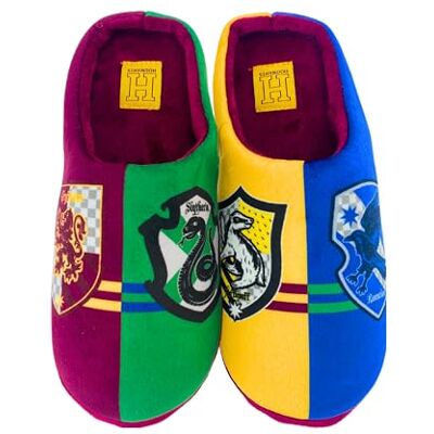 Harry Potter Pantoufles de Maison Poudlard, Gryffondor, Serpentard, Poufsouffle, Serdaigle Semelle Antidérapante Cadeau pour Femmes, Hommes et Adolescents Taille EU 36 - Publicité Harry Potter Pantoufles de Maison Poudlard, Gryffondor, Serpentard, Poufsouffle, Serdaigle Semelle Antidérapante Cadeau pour Femmes, Hommes et Adolescents Taille EU 36 - Publicité