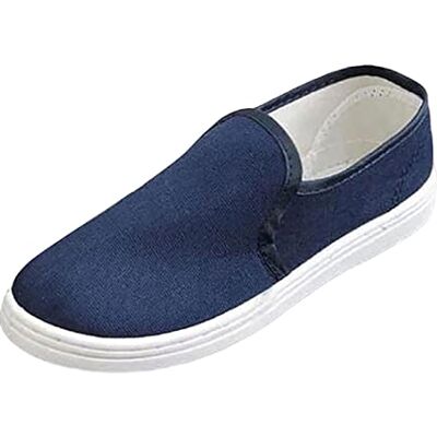 Fucouture Pantoufles Pour Hommes Intérieur Et Extérieur Lavables Chaussures paresseuses respirantes à une pédale pour hommes Chaussures de mode Chaussures de toile décontractées Chaussons Homme (Blue, 44) - Publicité Fucouture Pantoufles Pour Hommes Intérieur Et Extérieur Lavables Chaussures paresseuses respirantes à une pédale pour hommes Chaussures de mode Chaussures de toile décontractées Chaussons Homme (Blue, 44) - Publicité