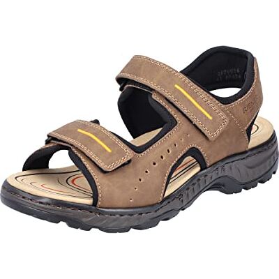Rieker Homme 21760 Sandale, Marron, 44 EU - Publicité Rieker Homme 21760 Sandale, Marron, 44 EU - Publicité