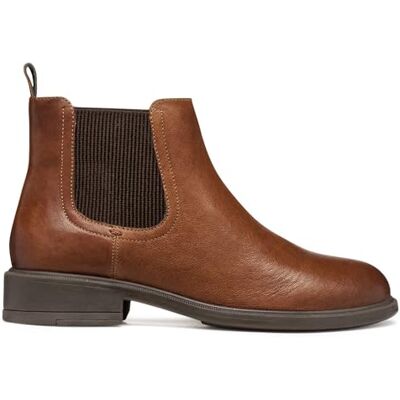 Geox Femme D Catria Bottines à la Cheville, Marron, 39 EU - Publicité Geox Femme D Catria Bottines à la Cheville, Marron, 39 EU - Publicité