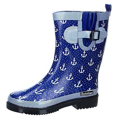 Bockstiegel Bottes en caoutchouc pour femme pour les loisirs et le jardin, bleu, 38 EU - Publicité Bockstiegel Bottes en caoutchouc pour femme pour les loisirs et le jardin, bleu, 38 EU - Publicité