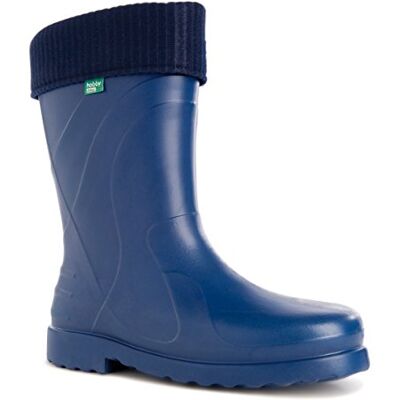 Demar federleichte Eva Bottes en Caoutchouc Bottes doublé Luna Bleu Taille 40/41 EU - Publicité Demar federleichte Eva Bottes en Caoutchouc Bottes doublé Luna Bleu Taille 40/41 EU - Publicité