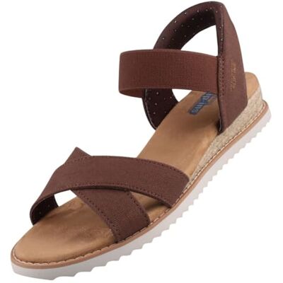 Skechers Sandales à enfiler 641490 synthétique, marron, 41 EU - Publicité Skechers Sandales à enfiler 641490 synthétique, marron, 41 EU - Publicité
