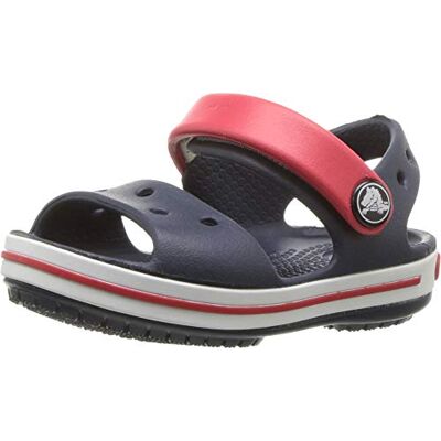 Crocs Unisexe Enfant Crocband Sandal Kids Sandales, Navy/Red, 19/20 EU - Publicité Crocs Unisexe Enfant Crocband Sandal Kids Sandales, Navy/Red, 19/20 EU - Publicité