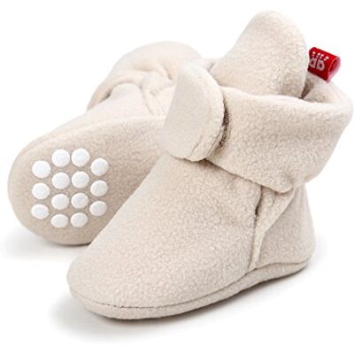 TMEOG Bottines Bébé Garçon Fille, Hiver Chaud Semelle Douce Bottes de Neige Berceau Chaussures Tout-Petits Premiers Pas Enfant Bottines Chaussures Boots (12-18 Mois, C_Beige) - Publicité TMEOG Bottines Bébé Garçon Fille, Hiver Chaud Semelle Douce Bottes de Neige Berceau Chaussures Tout-Petits Premiers Pas Enfant Bottines Chaussures Boots (12-18 Mois, C_Beige) - Publicité
