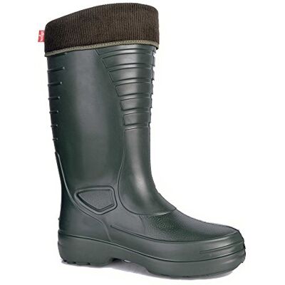 LEMIGO Bottes en caoutchouc EVA légères doublées Grenlander, vert, 42 EU - Publicité LEMIGO Bottes en caoutchouc EVA légères doublées Grenlander, vert, 42 EU - Publicité