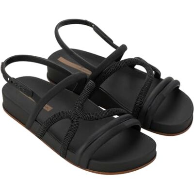 Ipanema Walk Sandal Fem, Tongs Femme, Noir, 37 EU - Publicité Ipanema Walk Sandal Fem, Tongs Femme, Noir, 37 EU - Publicité
