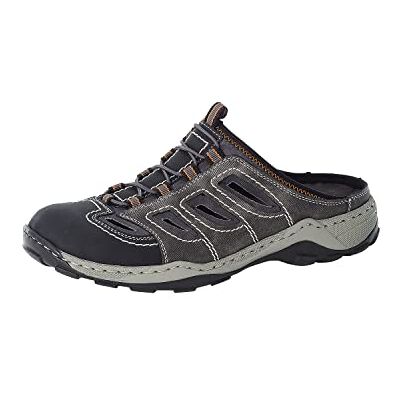 Rieker 8096, Mocassin Homme, Gris (Schwarz/Rauch/ 00), 44 EU - Publicité Rieker 8096, Mocassin Homme, Gris (Schwarz/Rauch/ 00), 44 EU - Publicité