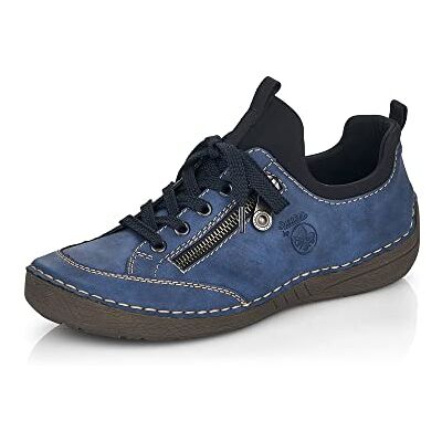 Rieker Femme Chaussures à Lacets 52573, Dame Chaussures Confortables,Chaussure Basse Confort,Confortable,Lacets,Bleu (Blau Kombi / 14),40 EU / 6.5 UK - Publicité Rieker Femme Chaussures à Lacets 52573, Dame Chaussures Confortables,Chaussure Basse Confort,Confortable,Lacets,Bleu (Blau Kombi / 14),40 EU / 6.5 UK - Publicité