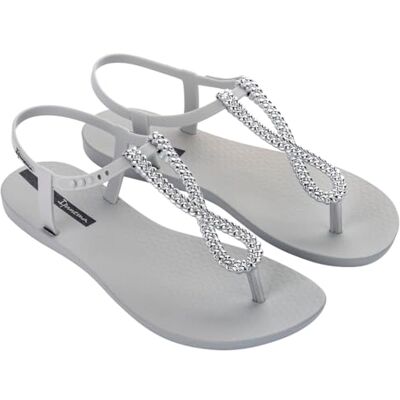 Ipanema Class Twist Sandal Fem, Tongs Femme, Gris argenté, 35 EU - Publicité Ipanema Class Twist Sandal Fem, Tongs Femme, Gris argenté, 35 EU - Publicité