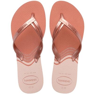 Havaianas Elegance Print, Tongs Élégantes, Durables et Confortables, avec Lanières Élégantes et Semelle Antidérapante, Femme - Publicité Havaianas Elegance Print, Tongs Élégantes, Durables et Confortables, avec Lanières Élégantes et Semelle Antidérapante, Femme - Publicité