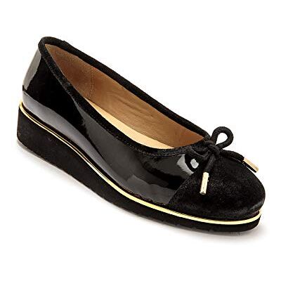 Pediconfort Ballerines cuir à aérosemelle - Publicité Pediconfort Ballerines cuir à aérosemelle - Publicité