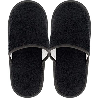 Linnea Chaussons de Bain Pure Noir Taille Large L du 41 au 43 - Publicité Linnea Chaussons de Bain Pure Noir Taille Large L du 41 au 43 - Publicité