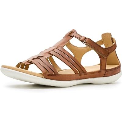 ECCO Sandales Flash Roman pour femme, selle, 37 EU - Publicité ECCO Sandales Flash Roman pour femme, selle, 37 EU - Publicité