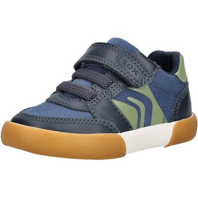 Geox B GISLI Boy A Baskets pour bébé garçon Bleu Marine/Olive Taille 21 EU - Publicité Geox B GISLI Boy A Baskets pour bébé garçon Bleu Marine/Olive Taille 21 EU - Publicité