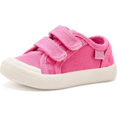 Naturino Baskets en Tissu avec Fermeture Scratch, Fuchsia- 30 - Publicité Naturino Baskets en Tissu avec Fermeture Scratch, Fuchsia- 30 - Publicité