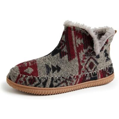 Dearfoams Brixen Pantoufles pour homme confortables, avec semelle en mousse à mémoire de forme, idéale pour l'intérieur et l'extérieur, style boot, pour le camping, Noir Combo, 46/47 EU - Publicité Dearfoams Brixen Pantoufles pour homme confortables, avec semelle en mousse à mémoire de forme, idéale pour l'intérieur et l'extérieur, style boot, pour le camping, Noir Combo, 46/47 EU - Publicité