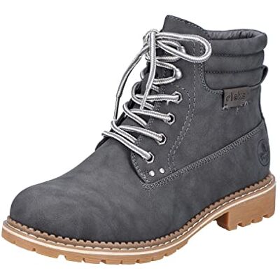Rieker Femme Bottines , Dame Bottines Lacets, Bottes,Bottines Chukka,Demi-Bottes,Dentelle,Doublées,Bottes d'hiver,Smoke,36 EU / 3.5 UK - Publicité Rieker Femme Bottines , Dame Bottines Lacets, Bottes,Bottines Chukka,Demi-Bottes,Dentelle,Doublées,Bottes d'hiver,Smoke,36 EU / 3.5 UK - Publicité