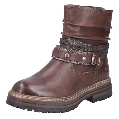 Rieker Bottines de motard pour femme Marron 37 EU, marron, 37 EU - Publicité Rieker Bottines de motard pour femme Marron 37 EU, marron, 37 EU - Publicité