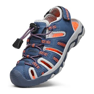 DREAM PAIRS Sandales De Sport De Été pour Garçons Et Filles pour Enfants Athlétiques en Plein Air,Size 28,Marine/Clair/Gris/Orange,160912-K - Publicité DREAM PAIRS Sandales De Sport De Été pour Garçons Et Filles pour Enfants Athlétiques en Plein Air,Size 28,Marine/Clair/Gris/Orange,160912-K - Publicité