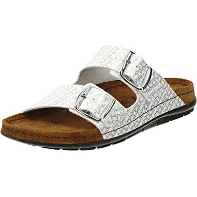 Rohde Femme Mules, Argenté (Silber 89), 36 EU - Publicité Rohde Femme Mules, Argenté (Silber 89), 36 EU - Publicité