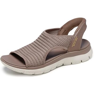 Skechers Sandales de sport Summits-Sweetly Evolved pour femme, moka, 35 EU - Publicité Skechers Sandales de sport Summits-Sweetly Evolved pour femme, moka, 35 EU - Publicité