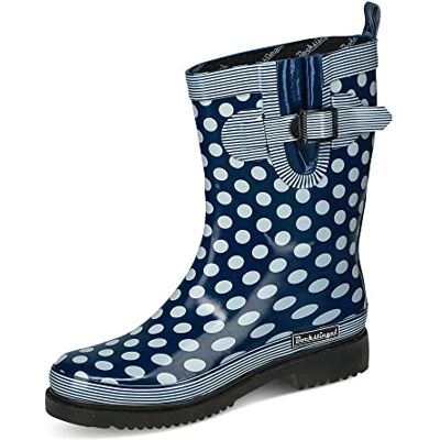 Bockstiegel Bottes en caoutchouc pour femme Avec manchette et semelle intérieure profilée 44 bleu foncé - Publicité Bockstiegel Bottes en caoutchouc pour femme Avec manchette et semelle intérieure profilée 44 bleu foncé - Publicité