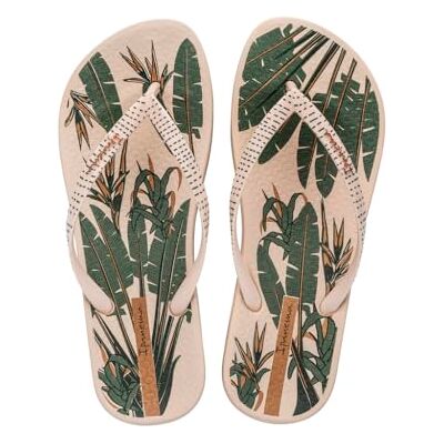 Ipanema Anat Nature VIII Fem, Tongs Femme, Beige et vert, 41 EU - Publicité Ipanema Anat Nature VIII Fem, Tongs Femme, Beige et vert, 41 EU - Publicité