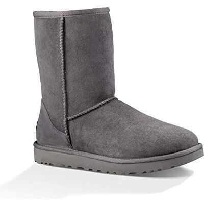 UGG Classic Short II, Botte Classique Femme , Gris, 42 EU - Publicité UGG Classic Short II, Botte Classique Femme , Gris, 42 EU - Publicité
