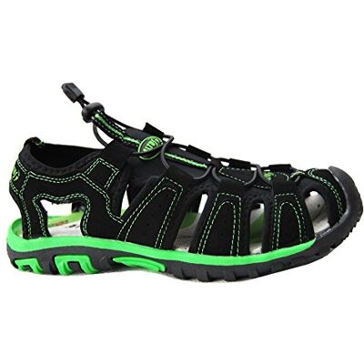 Altus , Sandales pour Homme Multicolore Noir/Vert 39 - Publicité Altus , Sandales pour Homme Multicolore Noir/Vert 39 - Publicité