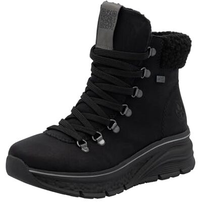Rieker Bottes d'hiver pour femme, Noir, 37 EU - Publicité Rieker Bottes d'hiver pour femme, Noir, 37 EU - Publicité