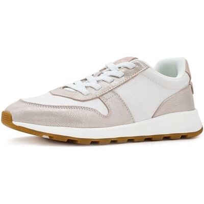 TOMS Baskets rétro TRVL Lite pour Femme, Champagne Vintage sergé/Daim Scintillant, 37 EU - Publicité TOMS Baskets rétro TRVL Lite pour Femme, Champagne Vintage sergé/Daim Scintillant, 37 EU - Publicité