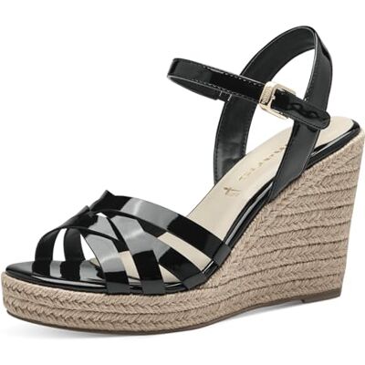 Tamaris Sandales étroites , Imprimé noir, 40 EU - Publicité Tamaris Sandales étroites , Imprimé noir, 40 EU - Publicité