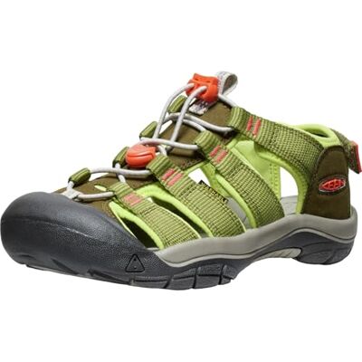 KEEN Sandales Newport Boundless unisexes pour enfants, Ibis écarlate olive foncé, 3 UK - Publicité KEEN Sandales Newport Boundless unisexes pour enfants, Ibis écarlate olive foncé, 3 UK - Publicité