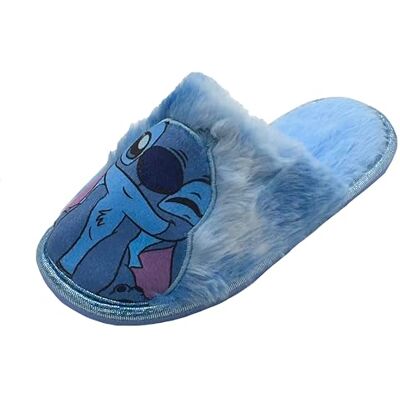 Disney Lilo & Stitch Mules faciles à enfiler pour fille, bleu, taille 13 UK 32 EU - Publicité Disney Lilo & Stitch Mules faciles à enfiler pour fille, bleu, taille 13 UK 32 EU - Publicité
