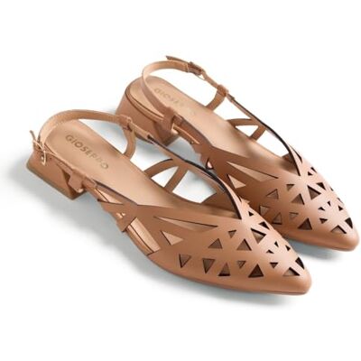 GIOSEPPO Femme Rothbury Talon Ouvert, Camel, 36 EU - Publicité GIOSEPPO Femme Rothbury Talon Ouvert, Camel, 36 EU - Publicité