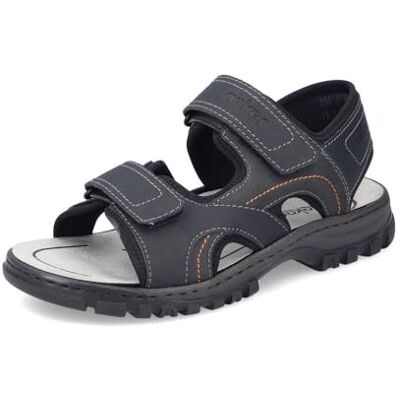 Rieker Sandales classiques pour homme 25053, Noir 00., 42 EU - Publicité Rieker Sandales classiques pour homme 25053, Noir 00., 42 EU - Publicité
