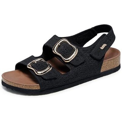Skechers Femme Arch Fit Granola-Special Summer Sandale Glissante, Noir, 42 EU - Publicité Skechers Femme Arch Fit Granola-Special Summer Sandale Glissante, Noir, 42 EU - Publicité