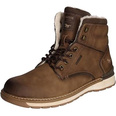 MUSTANG Bottines Homme 4141-604, Pointure:45 EU, La Couleur:Marron - Publicité MUSTANG Bottines Homme 4141-604, Pointure:45 EU, La Couleur:Marron - Publicité