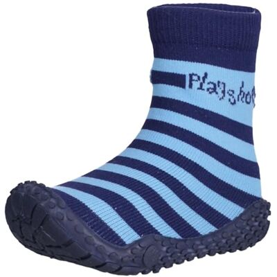 Playshoes Chaussettes Aquatiques Chaussettes en Caoutchouc Mixte Enfant, Rayures Marines, 30/31 EU - Publicité Playshoes Chaussettes Aquatiques Chaussettes en Caoutchouc Mixte Enfant, Rayures Marines, 30/31 EU - Publicité