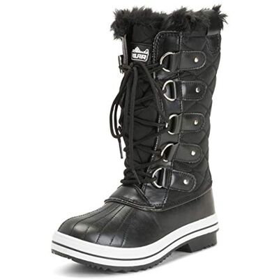 Polar Femmes Botte de Neige Nylon Grand Hiver Neige Imperméable Chaud Pluie Démarrage Noir 4-37 CD0025 Noir/Noir 37 EU - Publicité Polar Femmes Botte de Neige Nylon Grand Hiver Neige Imperméable Chaud Pluie Démarrage Noir 4-37 CD0025 Noir/Noir 37 EU - Publicité