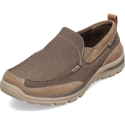 Skechers Superior Milford, Sneakers basses homme, Marron (Light Brown Ltbr), 43 - Publicité Skechers Superior Milford, Sneakers basses homme, Marron (Light Brown Ltbr), 43 - Publicité