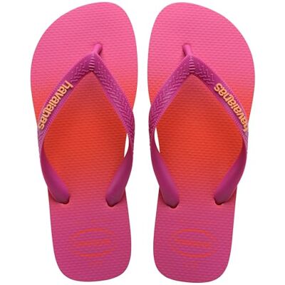 Havaianas Top Fashion Femme FlipFlop Blood Orange 35 EU - Publicité Havaianas Top Fashion Femme FlipFlop Blood Orange 35 EU - Publicité