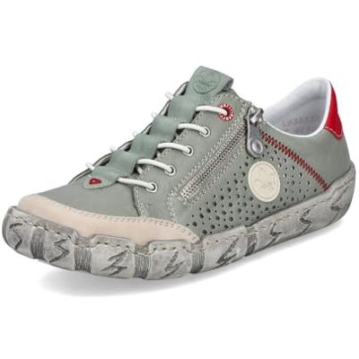 Rieker Chaussures à Lacets pour Femmes L0355, Pointure:39 EU, La Couleur:Vert - Publicité Rieker Chaussures à Lacets pour Femmes L0355, Pointure:39 EU, La Couleur:Vert - Publicité