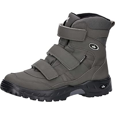 Lico Bottes de neige Wildlife V pour homme, parfaites pour l'hiver et les jours froids, imperméables, antidérapantes, chaudes, gris, 44 EU - Publicité Lico Bottes de neige Wildlife V pour homme, parfaites pour l'hiver et les jours froids, imperméables, antidérapantes, chaudes, gris, 44 EU - Publicité