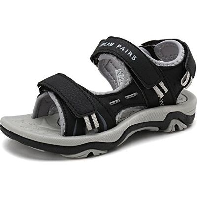 DREAM PAIRS Kids Sandales Enfants Été Chaussures de Sport Confortable Sandales Garçons et Sandales Filles,Size 25,Noir/Clair/Gris,170891_K - Publicité DREAM PAIRS Kids Sandales Enfants Été Chaussures de Sport Confortable Sandales Garçons et Sandales Filles,Size 25,Noir/Clair/Gris,170891_K - Publicité