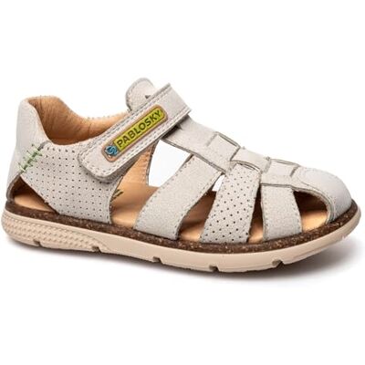 Pablosky Quizz Sandale, Gris, 31 EU Large - Publicité Pablosky Quizz Sandale, Gris, 31 EU Large - Publicité