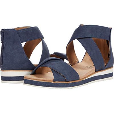 LifeStride Sandales de sport Zoom pour femme, bleu marine, 38.5 EU - Publicité LifeStride Sandales de sport Zoom pour femme, bleu marine, 38.5 EU - Publicité