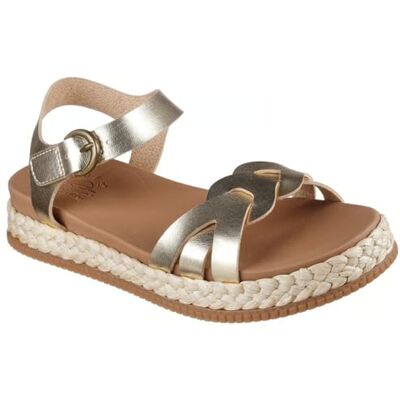 Skechers Bobs Stormy Kiss Sandales pour femme 36 EU végétaliennes avec Plush Foam® Confort, bout ouvert, sangle de cheville avec boucle, chaussures d'été légères - Publicité Skechers Bobs Stormy Kiss Sandales pour femme 36 EU végétaliennes avec Plush Foam® Confort, bout ouvert, sangle de cheville avec boucle, chaussures d'été légères - Publicité